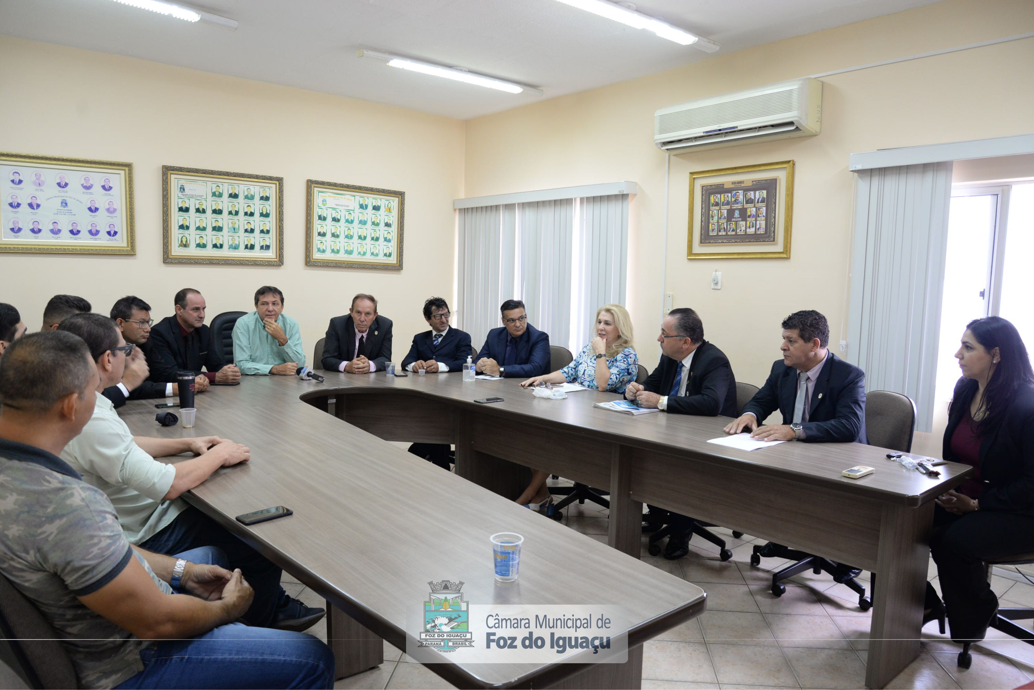 Reunião entre os Vereadores e o Prefeito Municipal, Chico Brasileiro - 16/03/2020