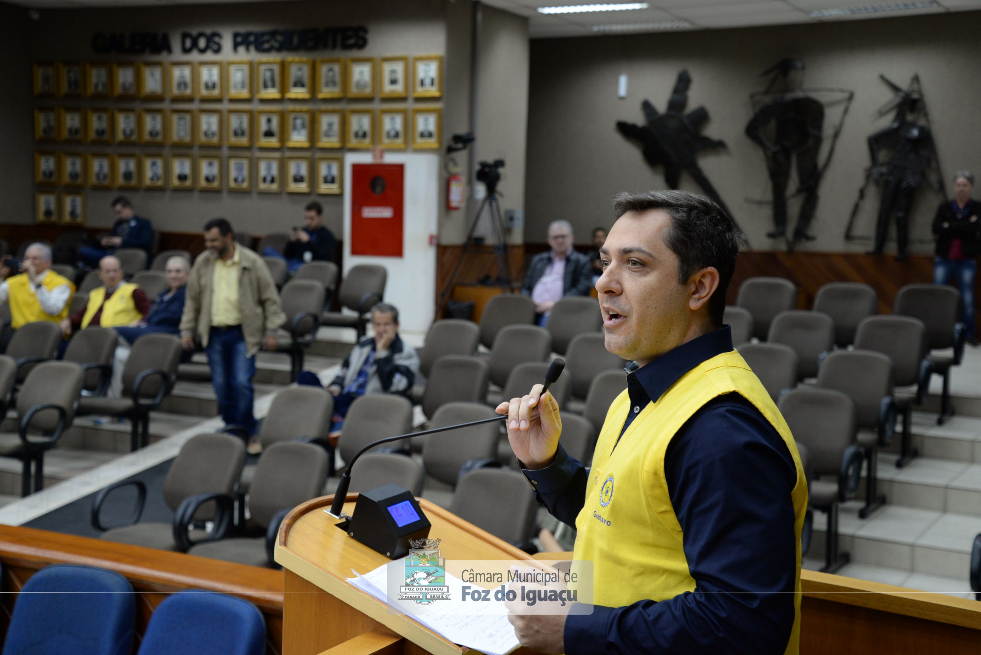Rotary Club apresenta o projeto “Visão do Bem” aos vereadores -  20-08 (03)