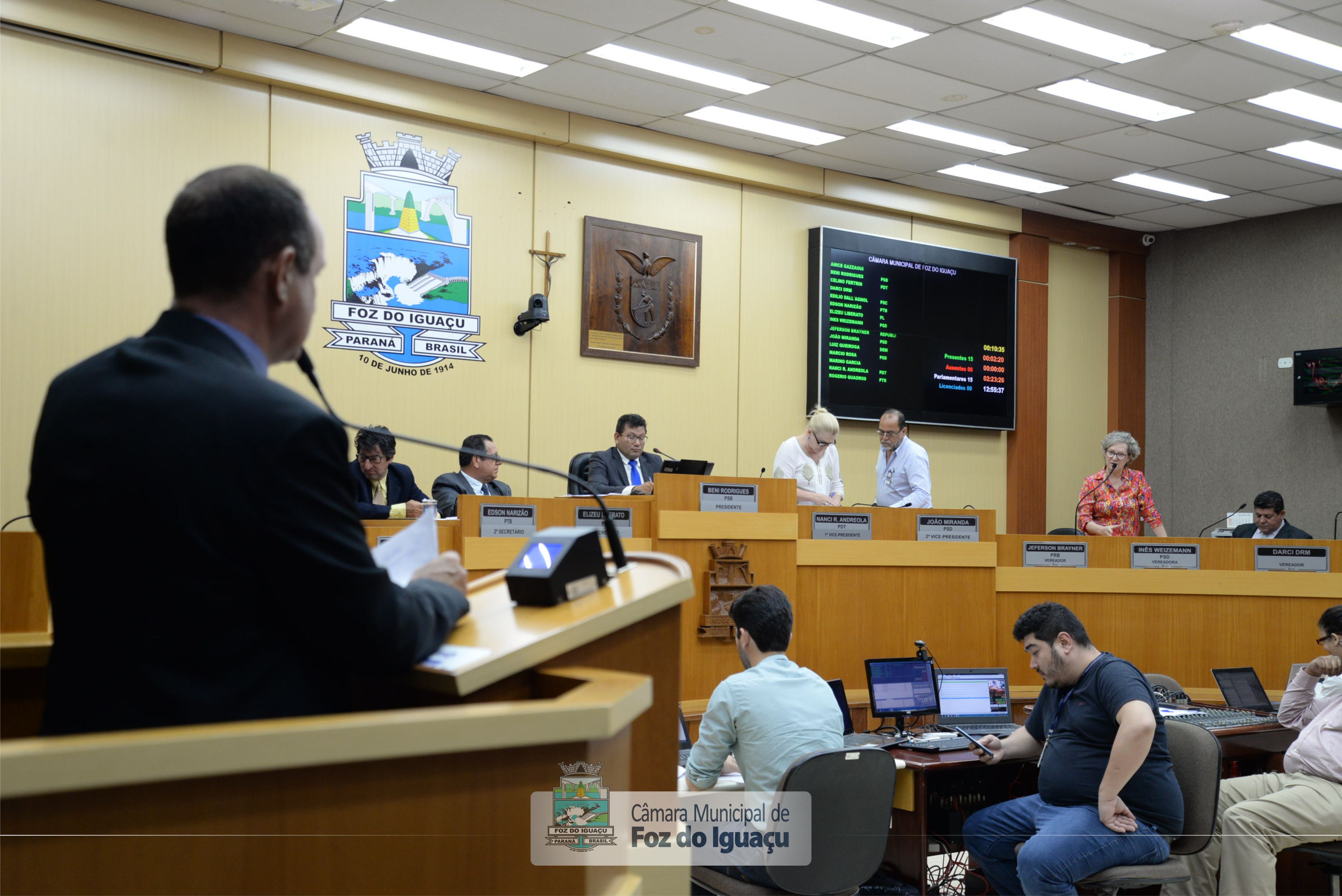 Sessão Ordinária e Sessão Extraordinária - 12-11