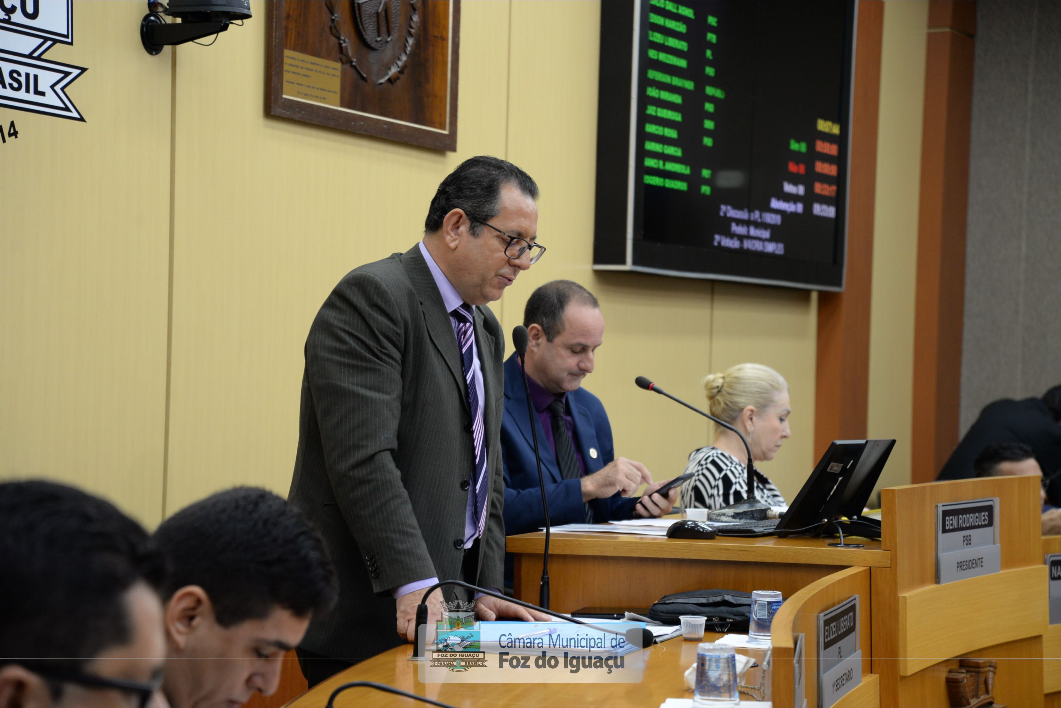 Sessão Ordinária e Sessão Extraordinária - 14-11-2019