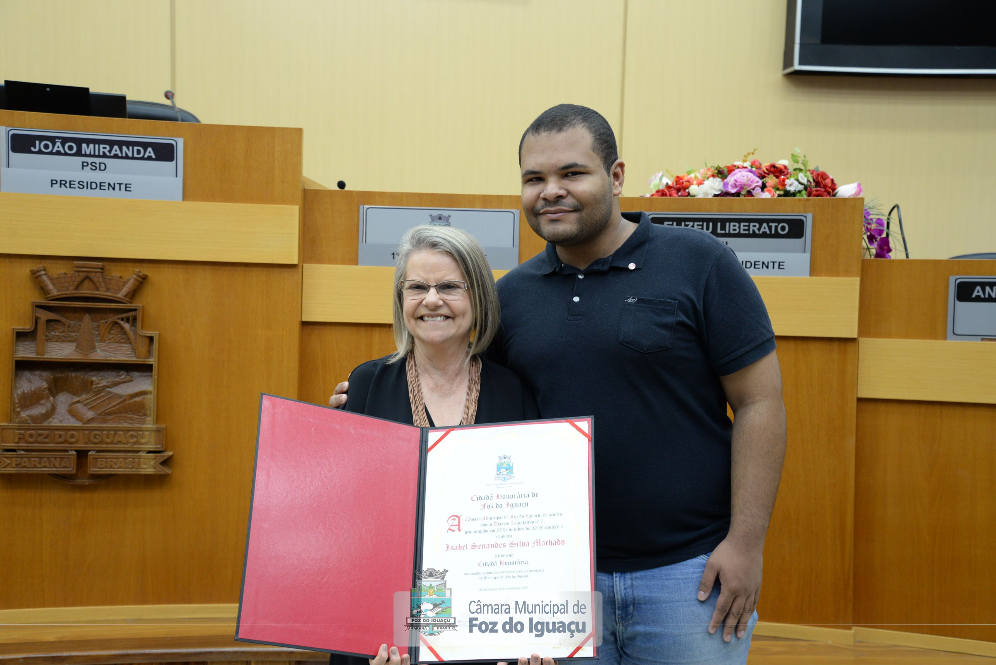 Título de Cidadã Honorária a Isabel Senandes - 08-11