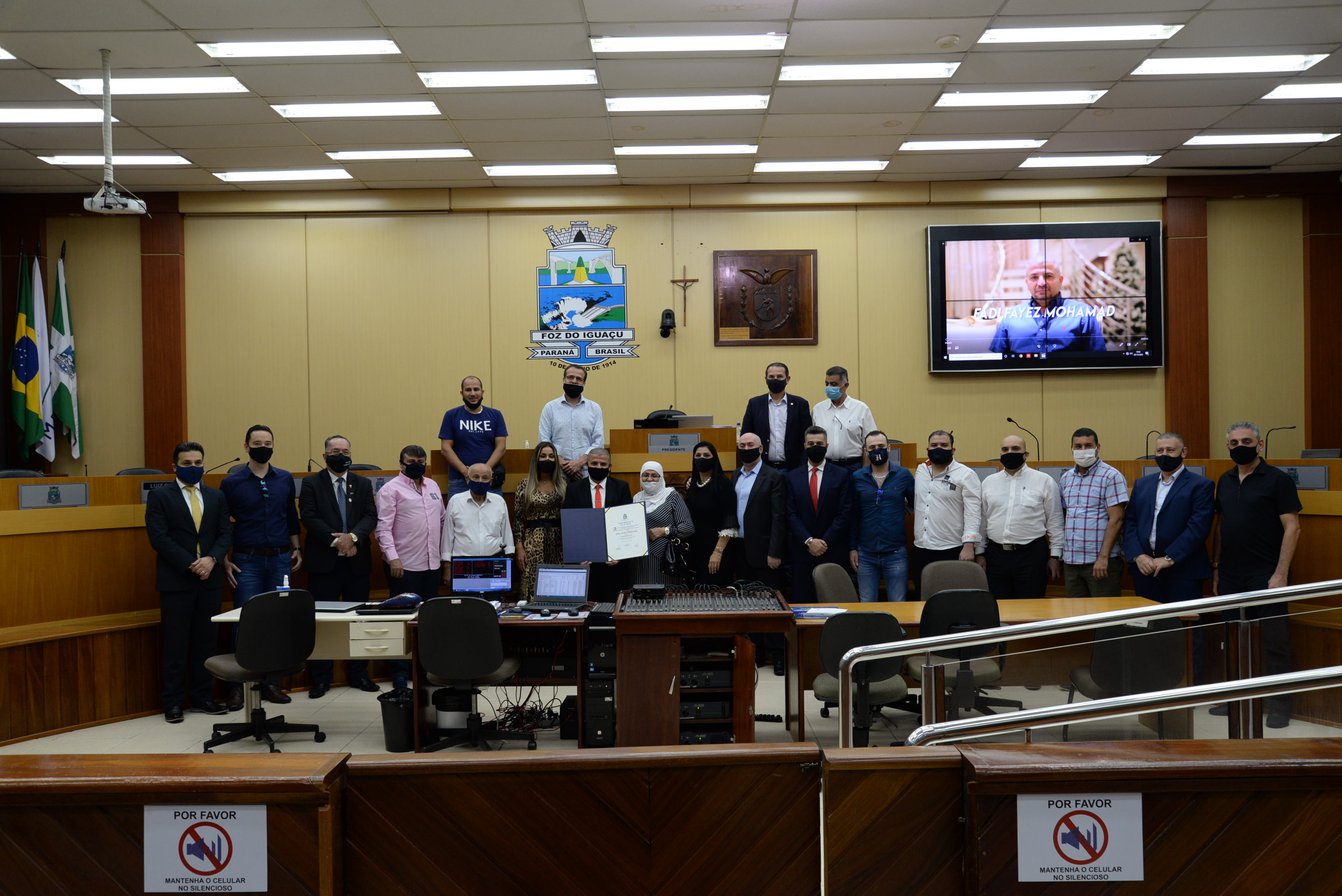 Título de Cidadão Honorário a Fadi Fayez Mohamad-09/12/2020