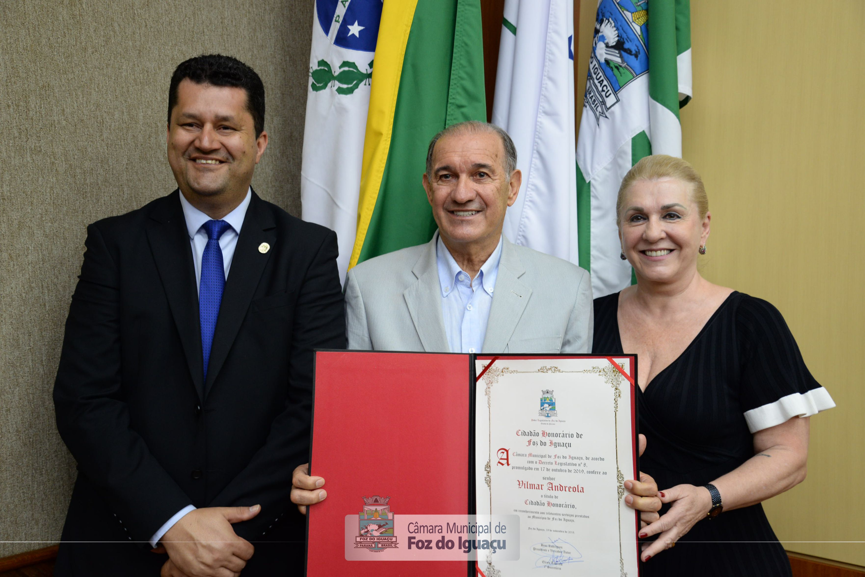 Título de Cidadão Honorário - Vilmar Andreola - 19-11