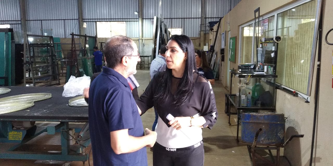 Vereadores visitam Distrito Industrial e verificam demandas para Audiência Pública - 25-09