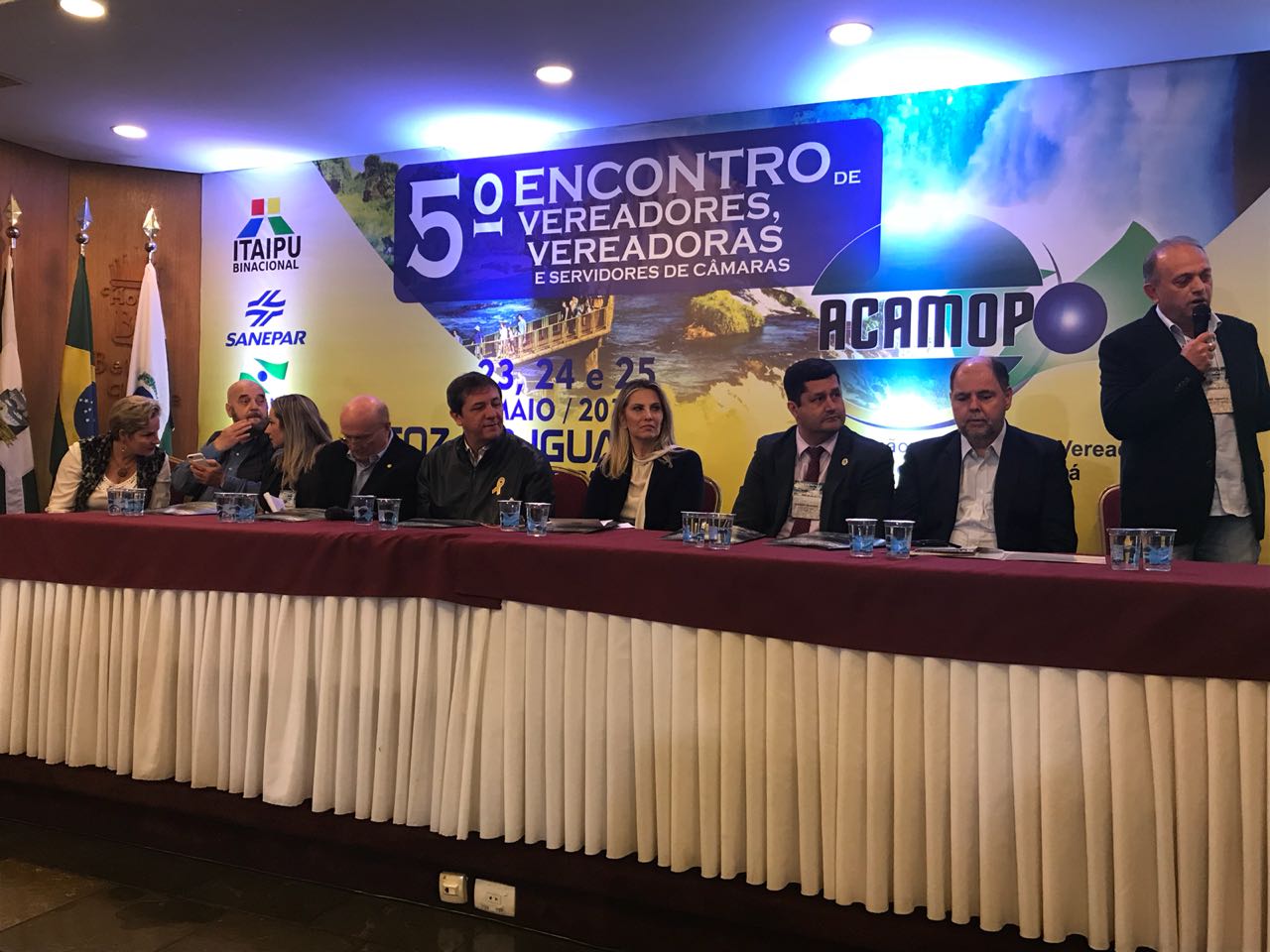 ACAMOP realiza 5º Encontro de Vereadores em Foz