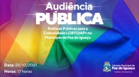 Audiência discute políticas públicas para comunidade LGBTQIAP+ na Câmara de Foz