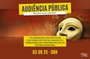 Audiência Pública propõe discutir a criação de um Teatro Municipal e políticas culturais em Foz 