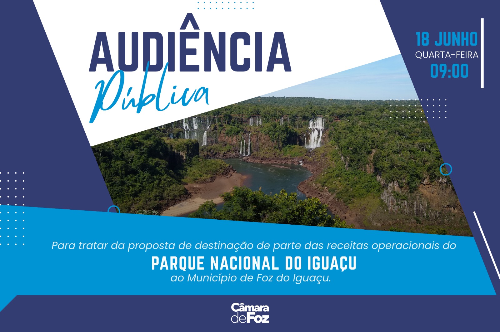 Audiência Pública propõe discutir receitas operacionais do Parque Nacional do Iguaçu