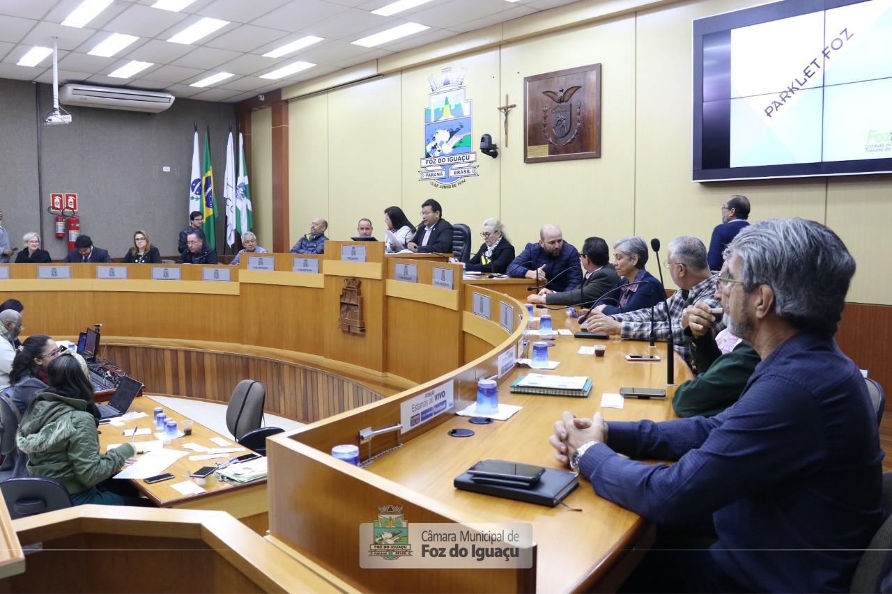 Audiência reforça decisão pela implantação de Parklets em Foz do Iguaçu