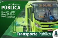 Audiência vai discutir transporte público em Foz do Iguaçu no dia 29/11, às 09h, na Câmara