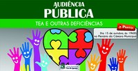 Câmara abre espaço para discussão sobre atendimento de pessoas com Transtorno do Espectro Autista