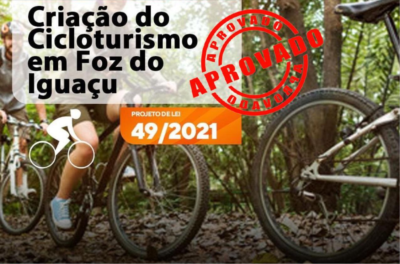 Câmara aprova criação do Cicloturismo em Foz