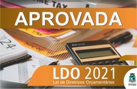 Câmara aprova diretrizes e metas para elaboração do orçamento de 2021