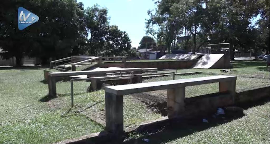 Câmara cobra finalização da pista de Skate do bairro Morumbi