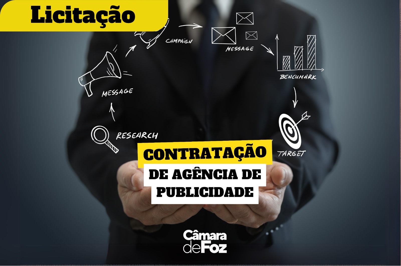 Câmara de Foz abre licitação de agência de publicidade para ampliar transparência e melhorar comunicação