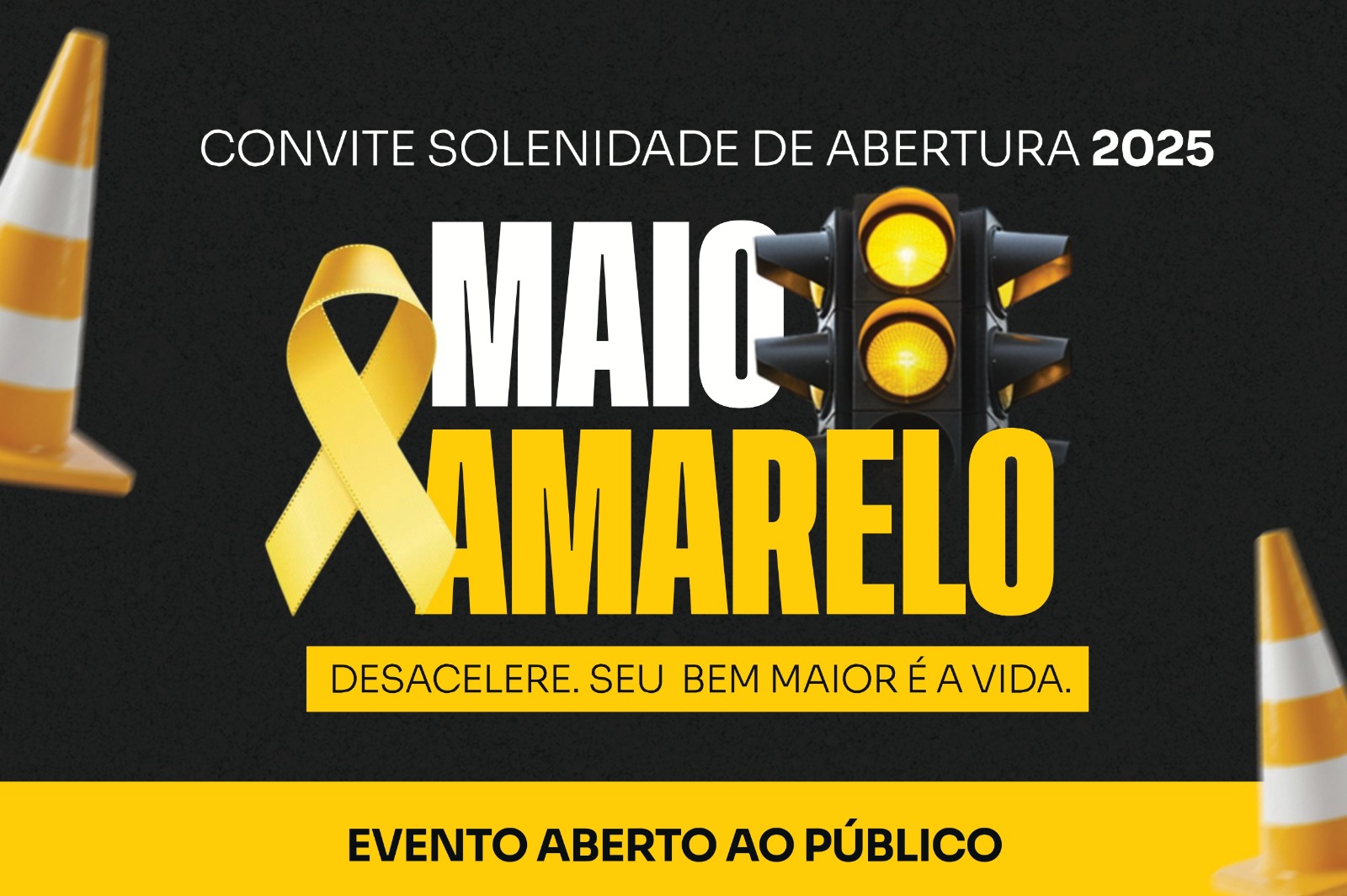 Câmara de Foz apoia evento do Maio Amarelo de 2025