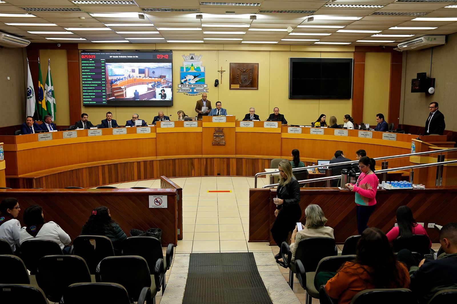 Câmara de Foz aprova diretrizes da Lei Orçamentária de 2026