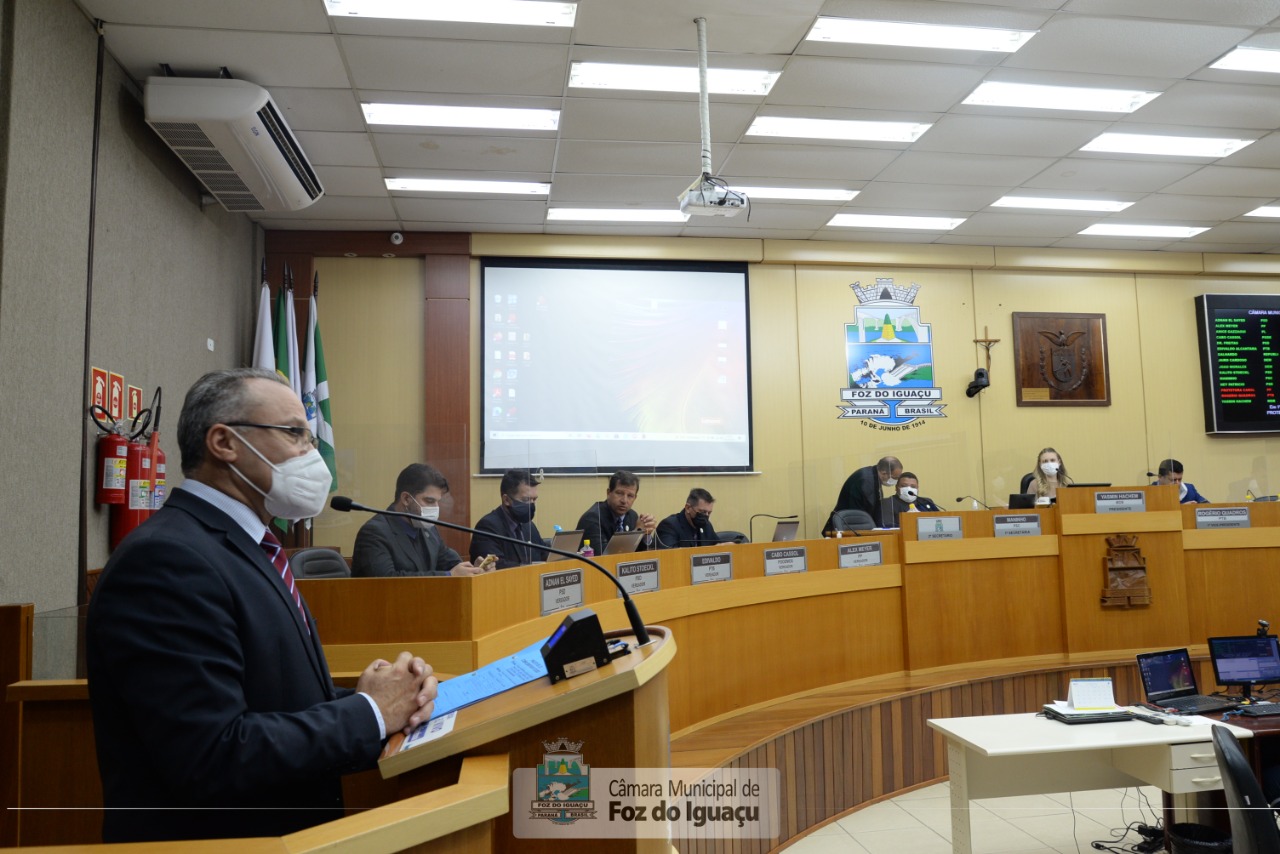 Câmara de Foz aprova prorrogação de pedido de isenção de IPTU de 2021