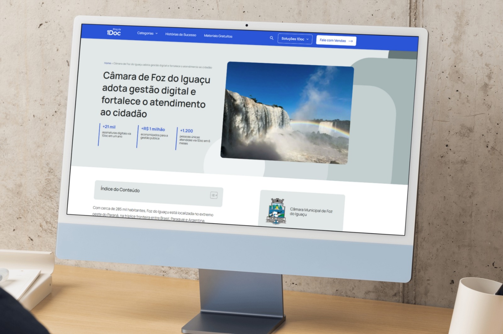 Câmara de Foz investe em gestão digital e amplia atendimento ao cidadão