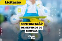 Câmara de Foz licita a prestação de serviços de limpeza e copeiragem