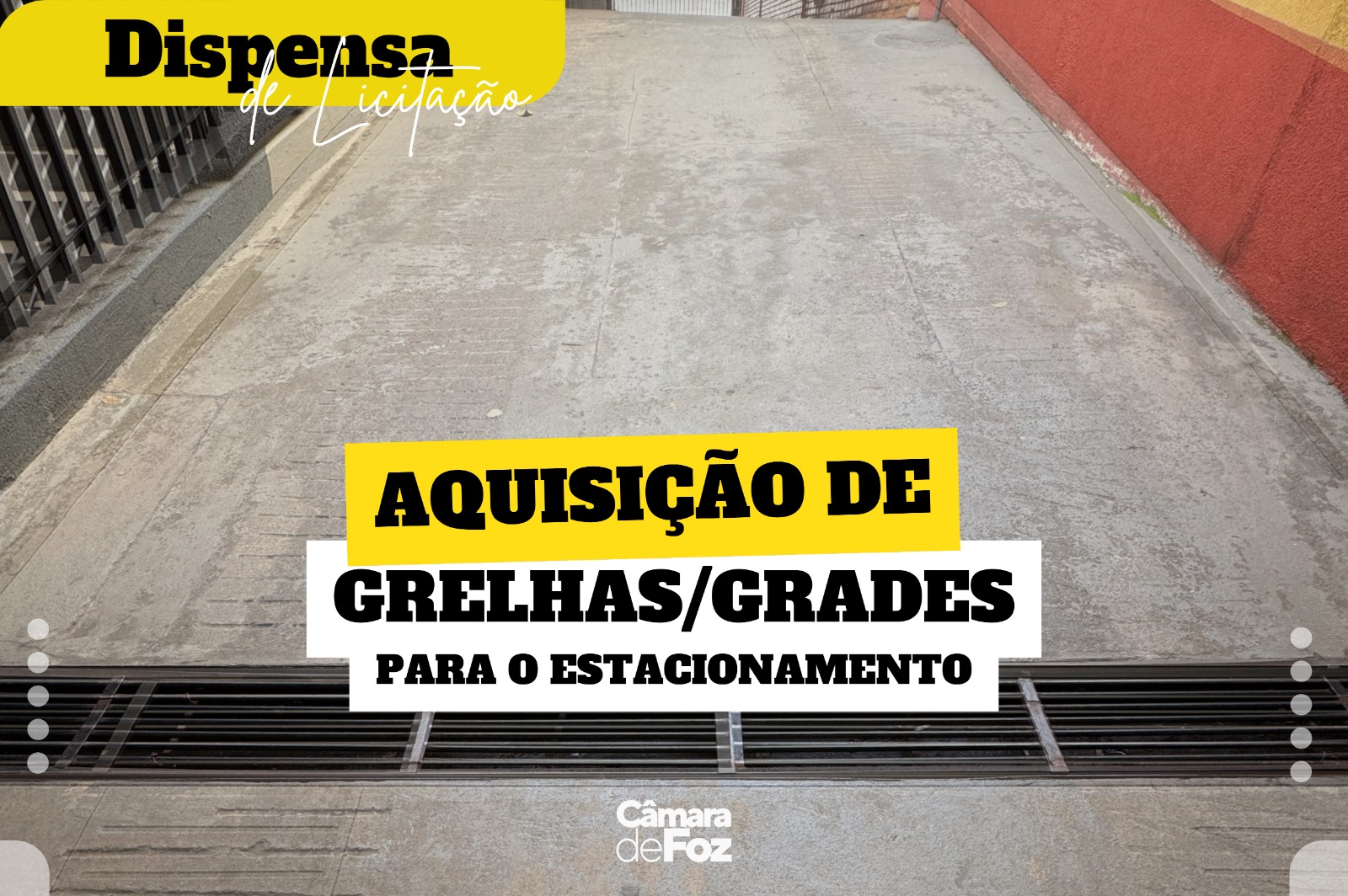 Câmara de Foz realiza ajustes pontuais na infraestrutura predial