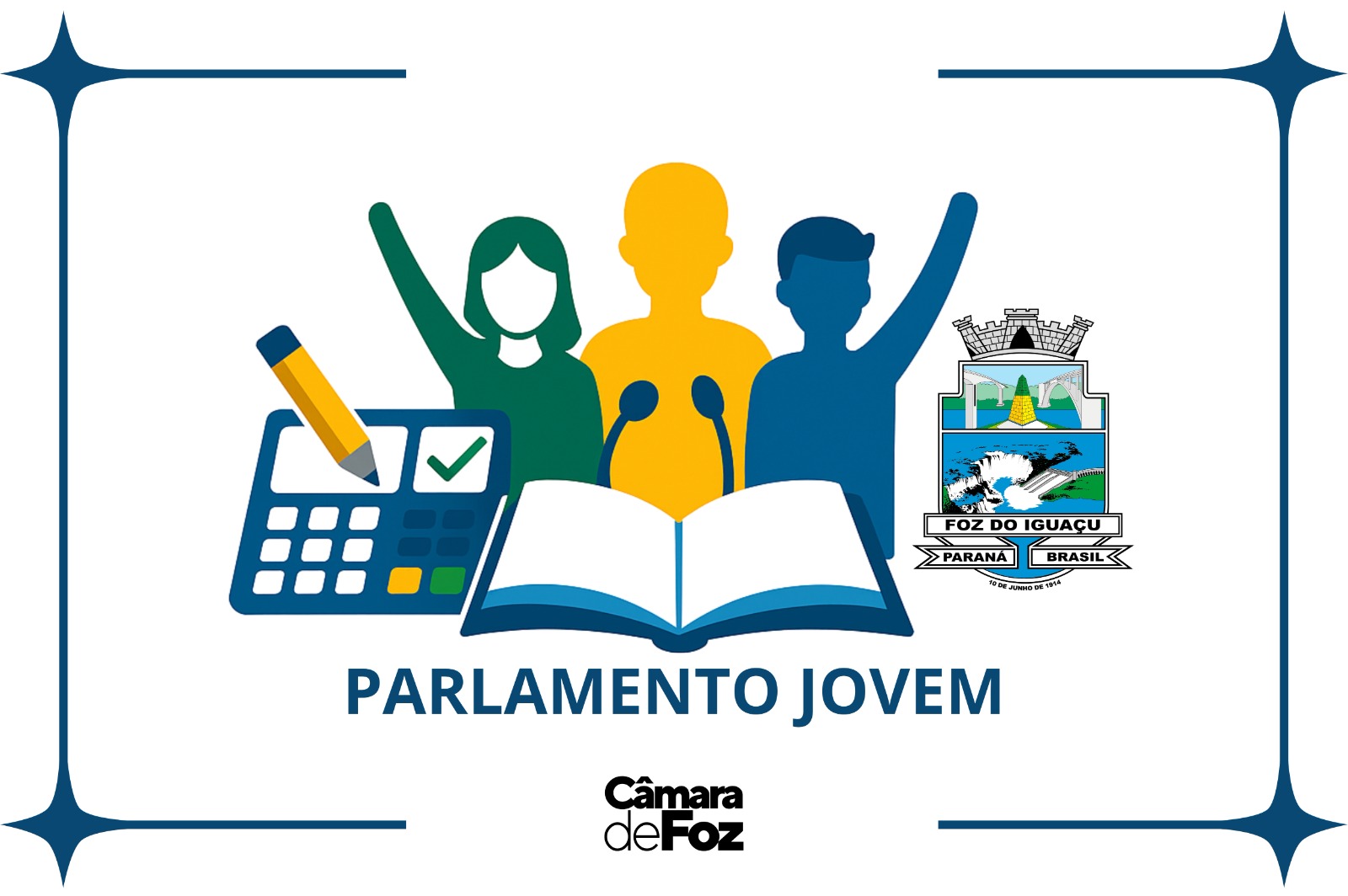 Câmara de Foz realiza sessão de posse do Parlamento Jovem nesta sexta-feira (05)