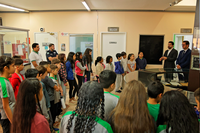 Câmara de Foz recebe alunos da Escola Municipal Cora Coralina 