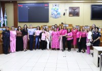 Câmara de Foz recebe evento do Outubro Rosa, realizado pelo Instituto Cisne Branco