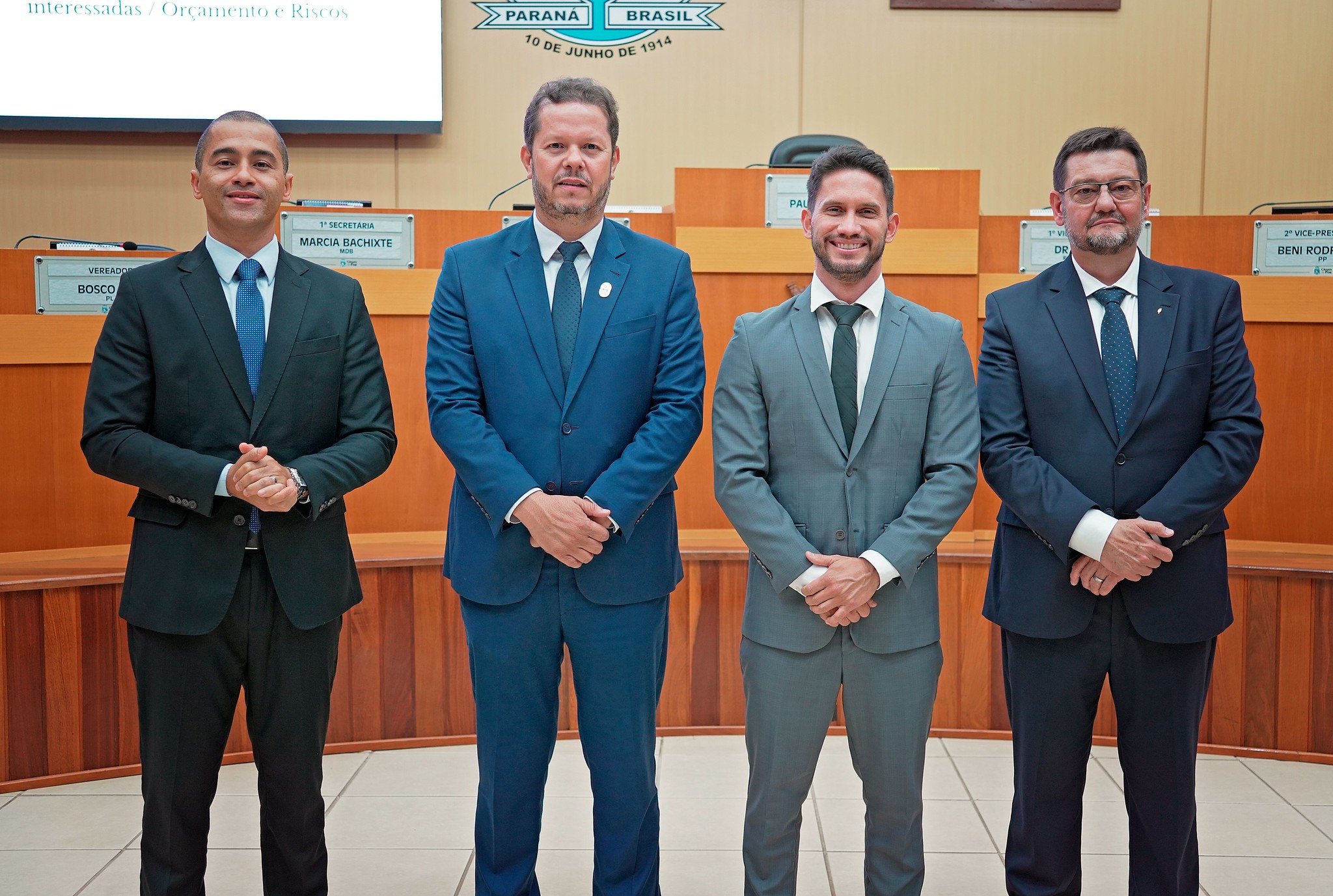 Câmara de Foz recebe Inspetor do TCE-PR durante Oficina do Interlegis, do Senado Federal