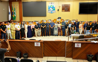Câmara de Foz recebe representantes do Programa Vida no Trânsito