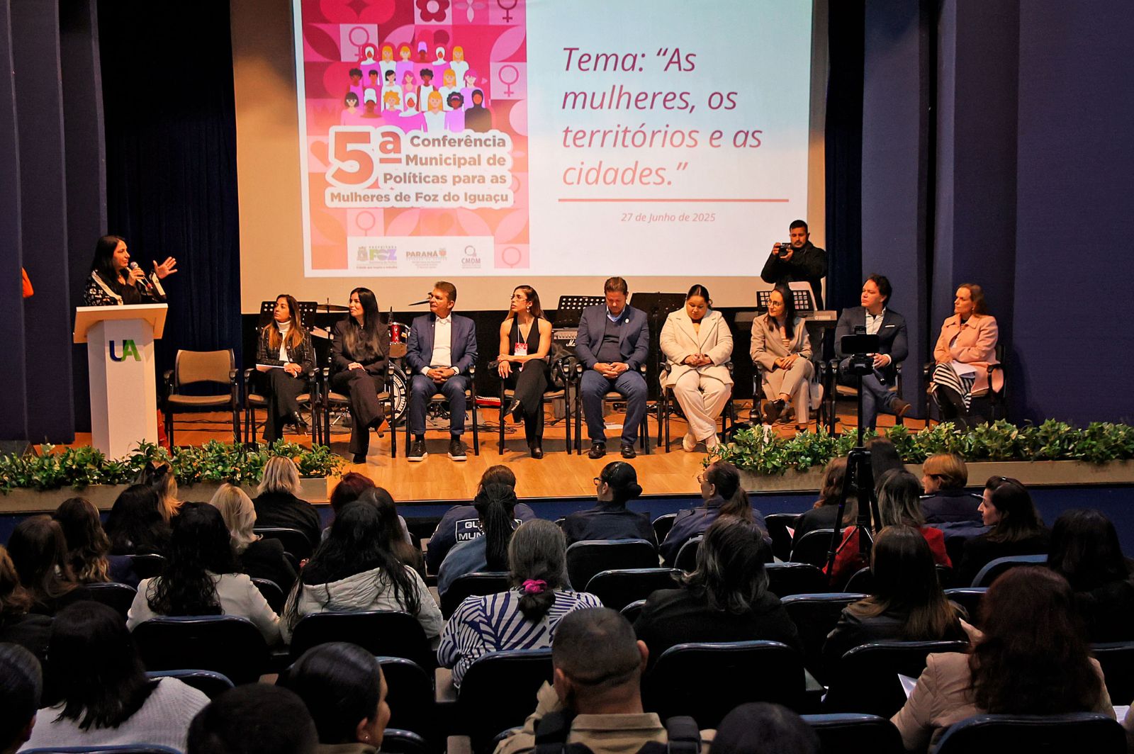 Câmara de Vereadores participa da 5ª Conferência de Políticas para Mulheres em Foz