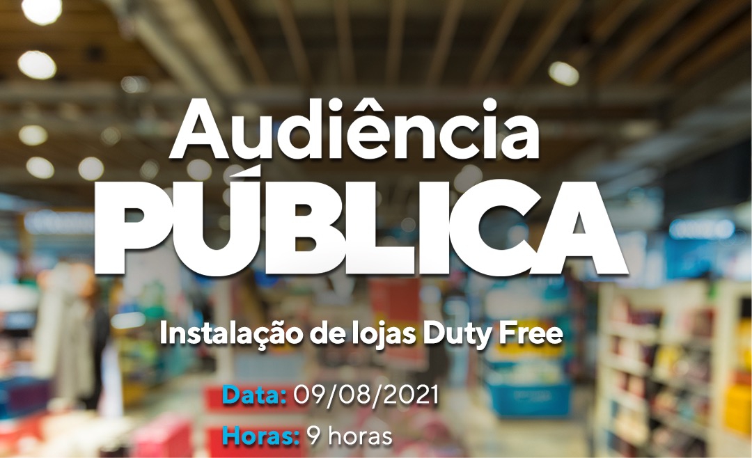 Câmara discute instalação de lojas Duty Free