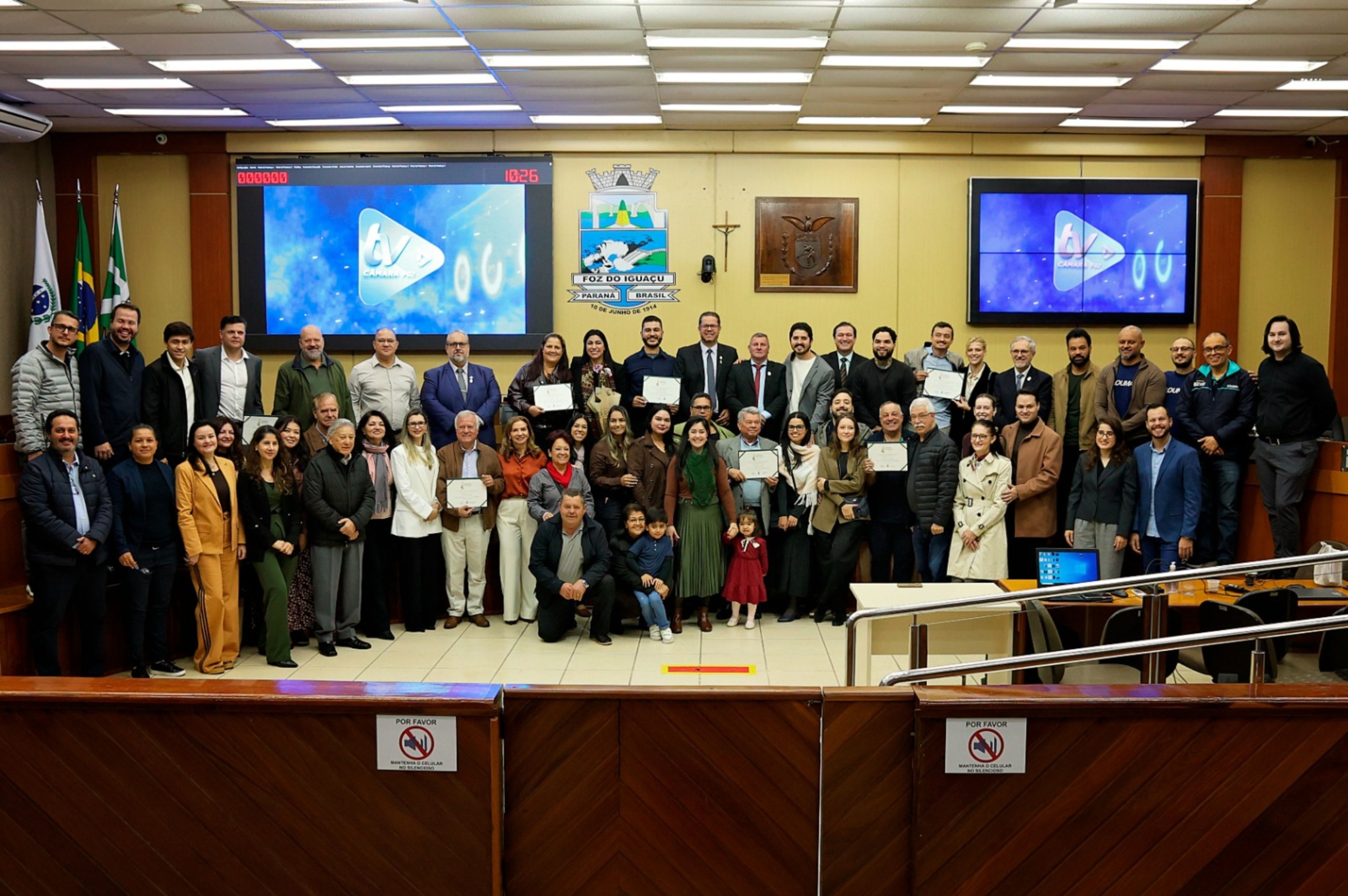 Câmara entrega Prêmio Destaque Profissional do Turismo a sete homenageados