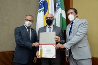 Câmara homenageia General Francisco Ferreira, Ex-diretor da Itaipu Binacional