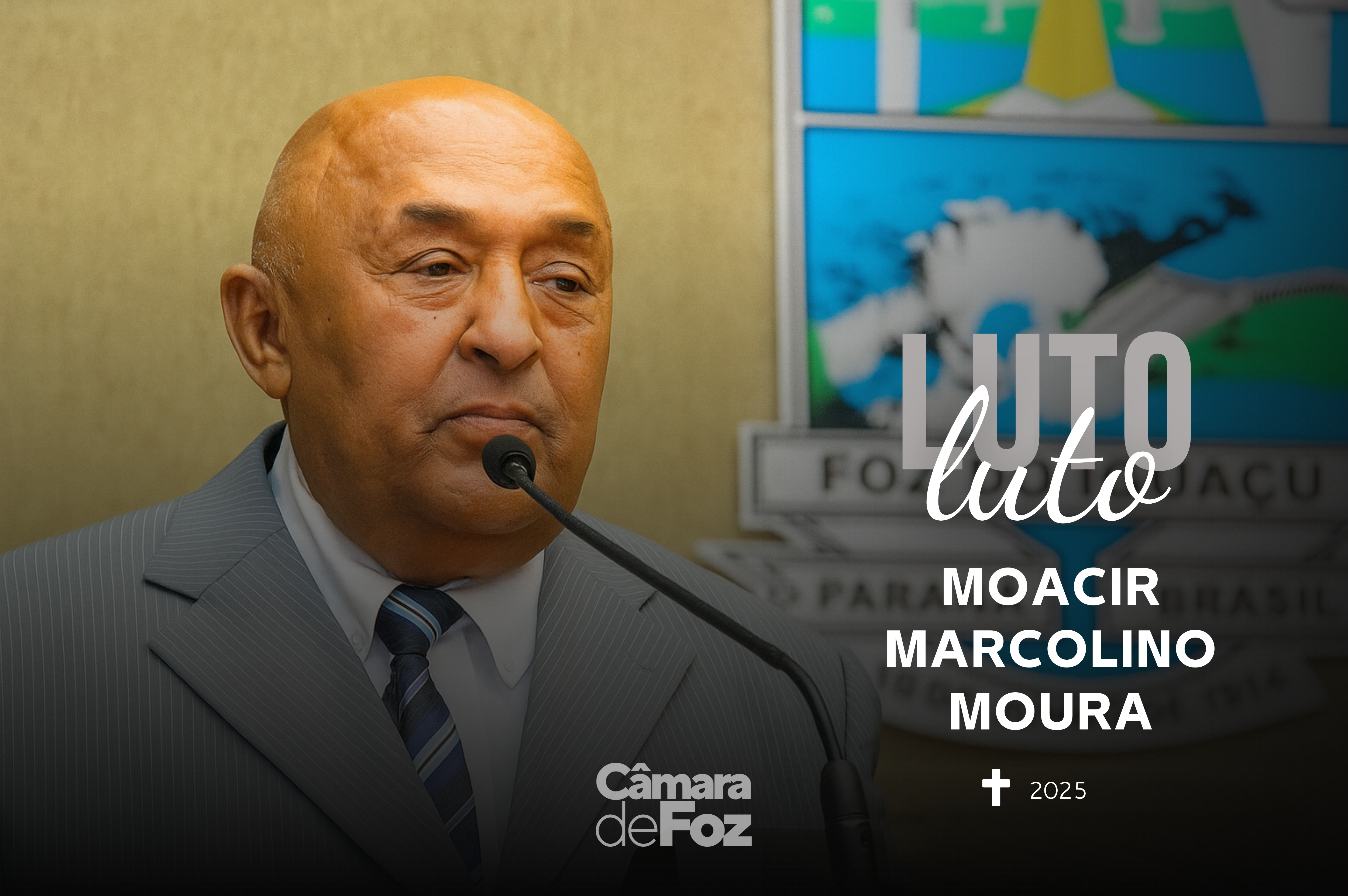 Câmara lamenta o falecimento de Moacir Marcolino Moura