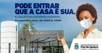 Câmara Municipal de Foz do Iguaçu está aberta à população