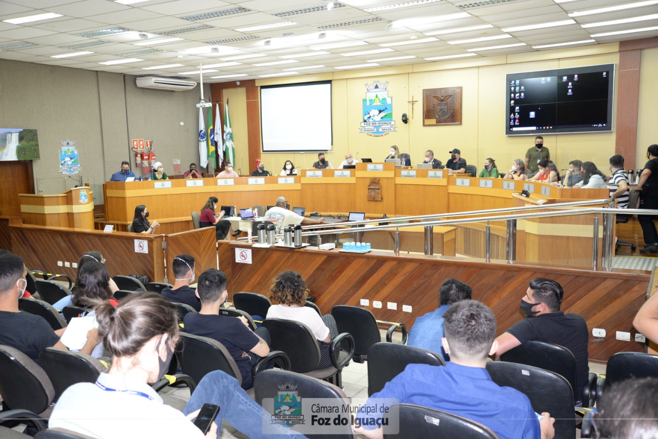 Câmara Municipal de Foz terá agenda da juventude