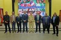 Câmara Municipal prestigia o evento que homenageia o 9º BBM pelos seus 49 anos