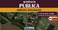 Câmara Municipal realiza nesta quarta audiência pública para debater questão das famílias do Arroio Dourado