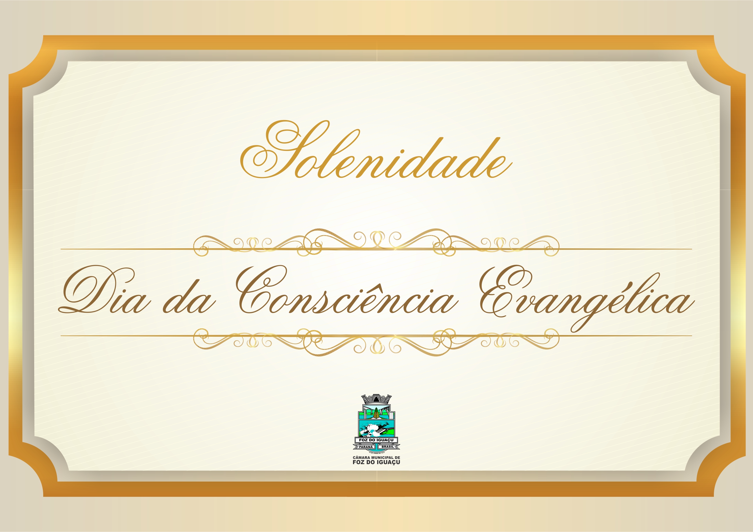 Câmara realiza sessão solene em celebração ao Dia da Consciência Evangélica