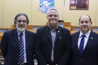 Câmara recebe representantes do encontro de veneráveis mestres das lojas maçônicas