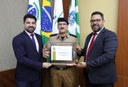 Câmara reconhece trabalho de Capitão da PM no Projeto Horta Solidária Câmara reconhece trabalho de Capitão da PM no Projeto Horta Solidária