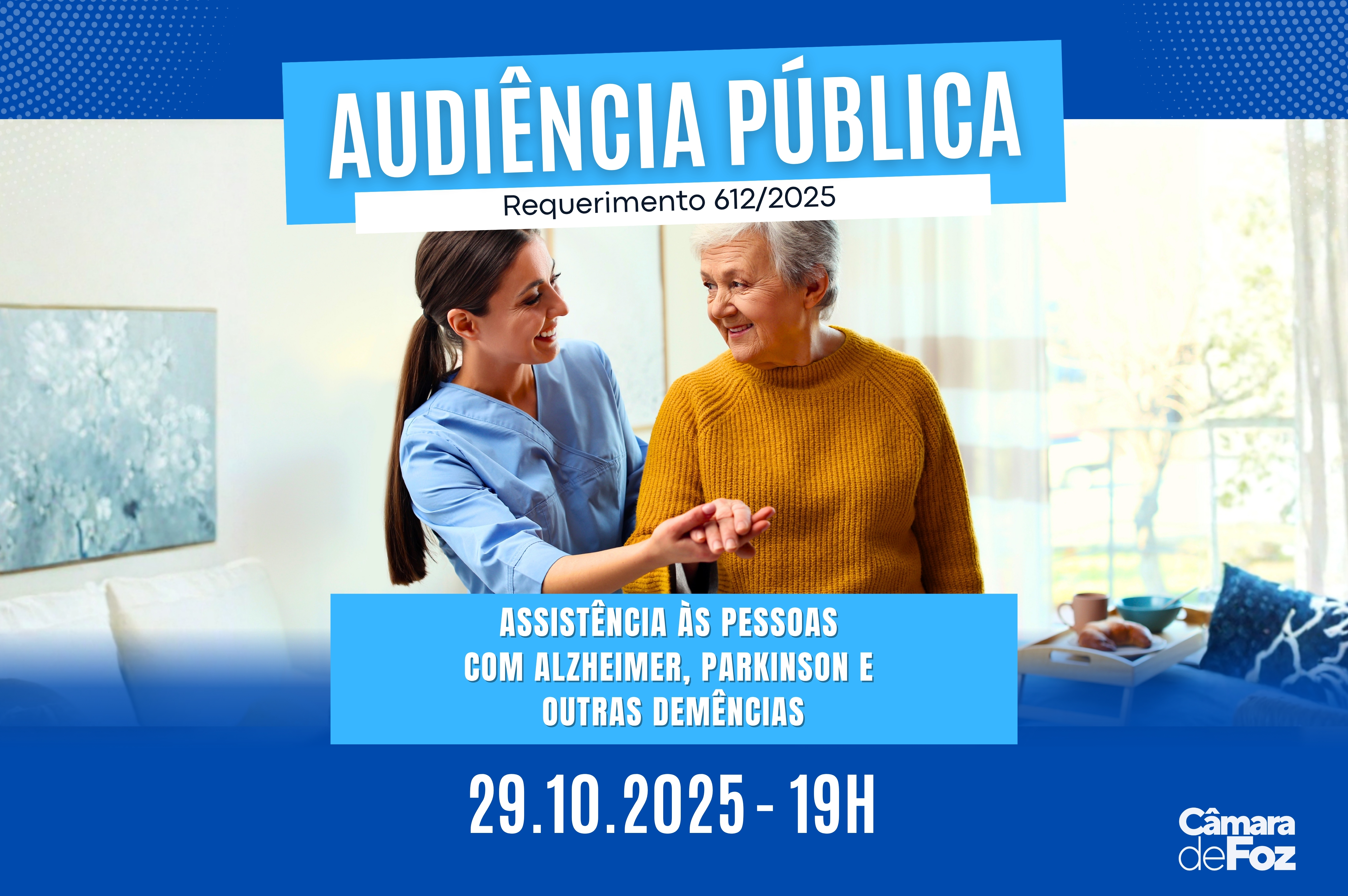 Câmara vai discutir a criação do Programa de Atendimento Especializado a Pessoas com Doenças Neurodegenerativas