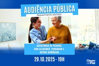 Câmara vai discutir a criação do Programa de Atendimento Especializado a Pessoas com Doenças Neurodegenerativas