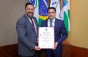 Celso Gallegario recebe Título de Cidadão Honorário de Foz Celso Gallegario recebe Título de Cidadão Honorário de Foz