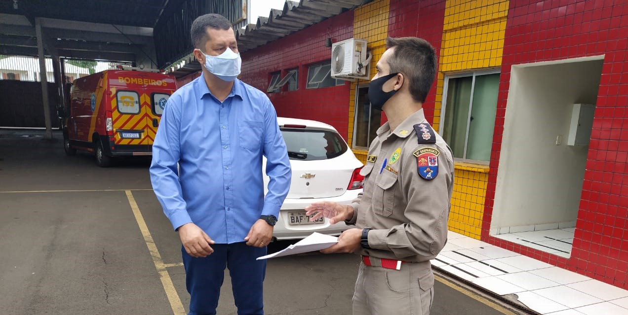 Cessão de uso de imóveis do município ao corpo de Bombeiros vai permitir melhorias na estrutura com recursos do Estado