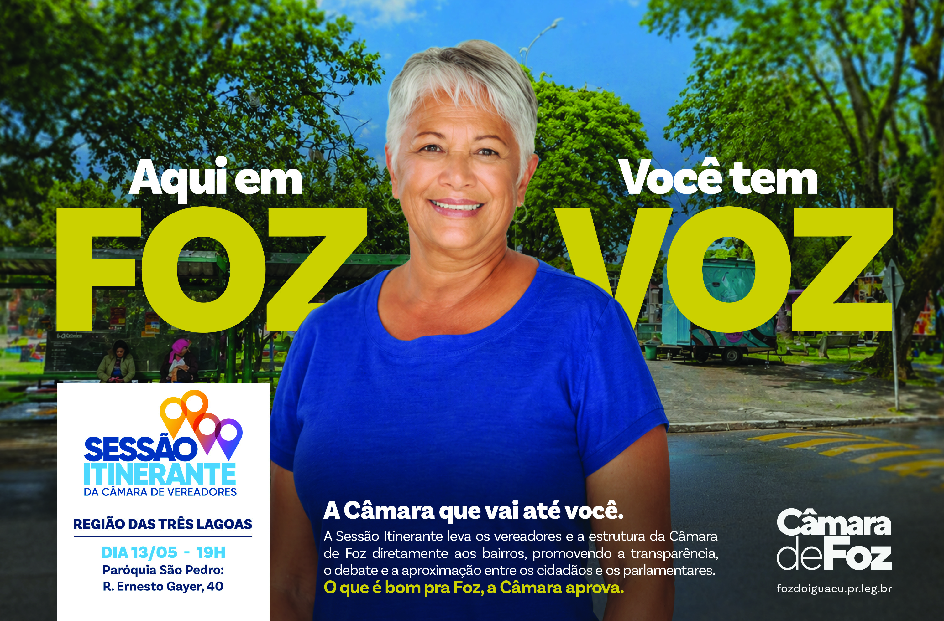 Chegou a vez da região de Três Lagoas receber a Sessão Itinerante da Câmara