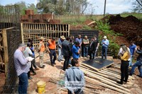 Comissão de alagamentos visita obras de contenção de enchentes