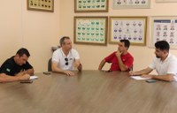 Comissão de mobilidade urbana da Câmara se reúne com o secretário extraordinário do Transporte Coletivo Urbano