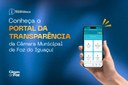 Conheça o Portal da Transparência da Câmara Municipal de Foz do Iguaçu